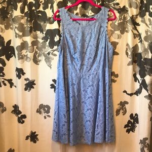 City Studio Light Blue Semi-Formal Dress